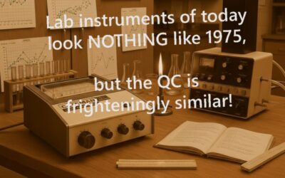 Lab instruments today look nothing like 1975.